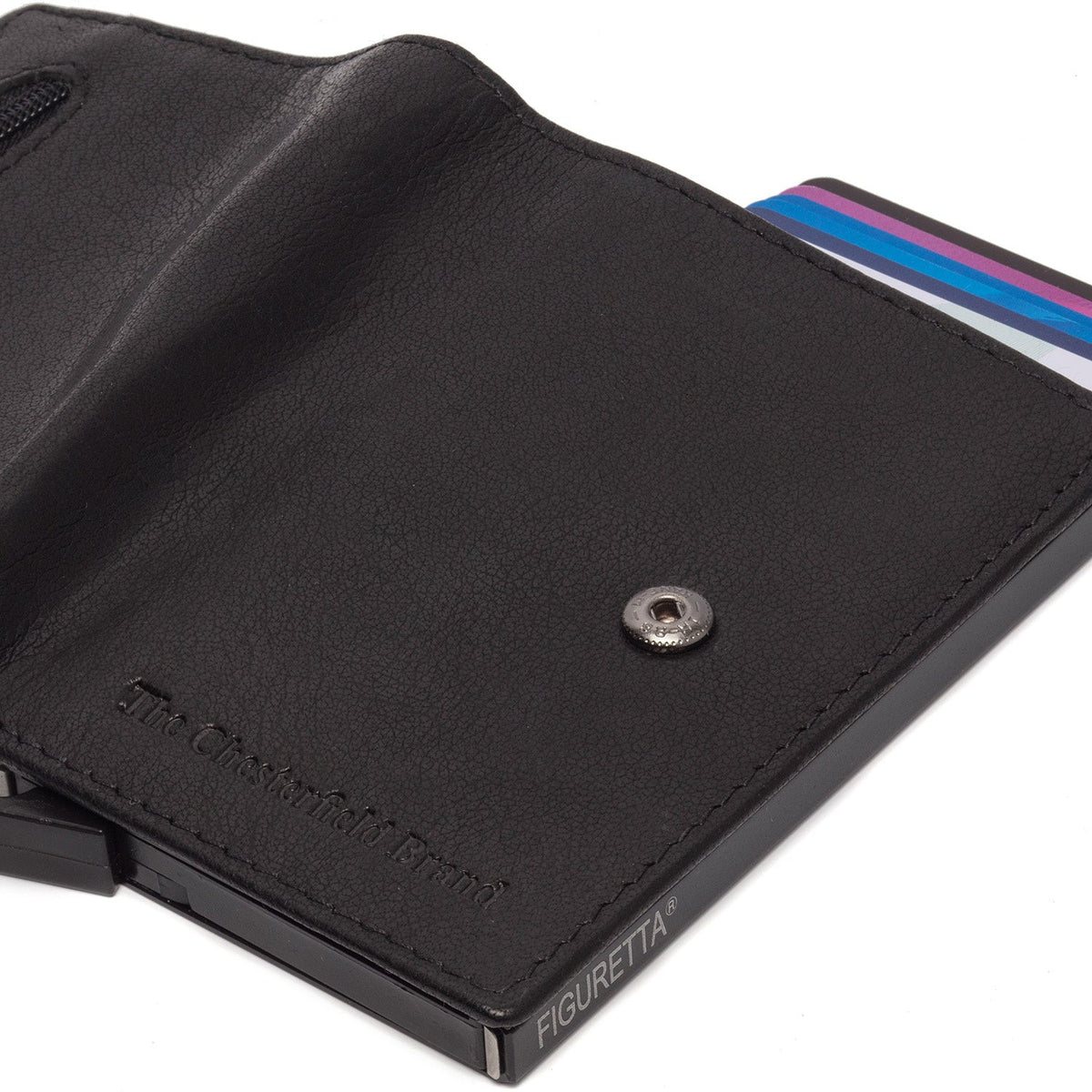 Reinforced Leather Base with Protective Metal Studs Detail