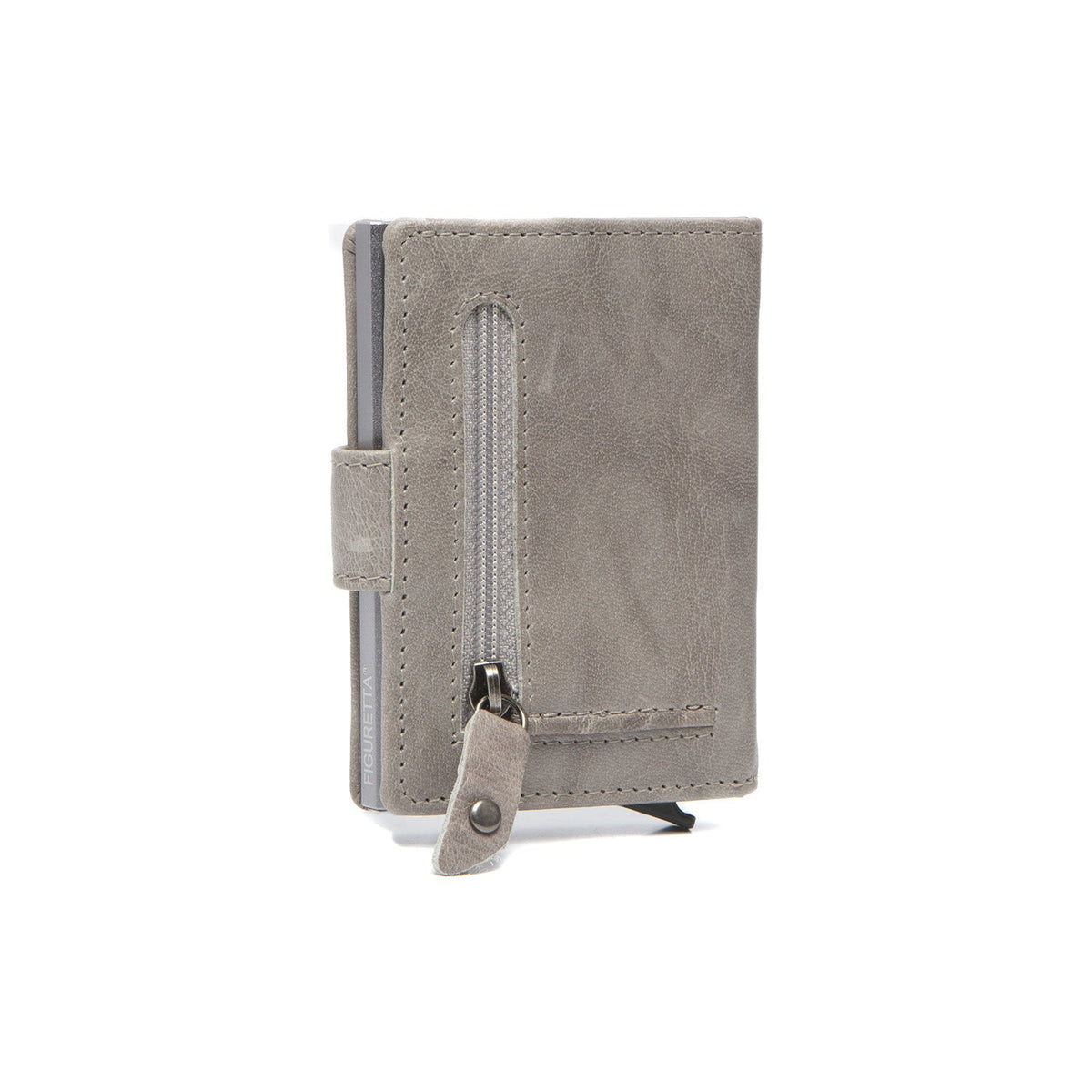 Prague Full-Grain Leather Card Holder für Damen – Zusätzliche Produktansicht 2