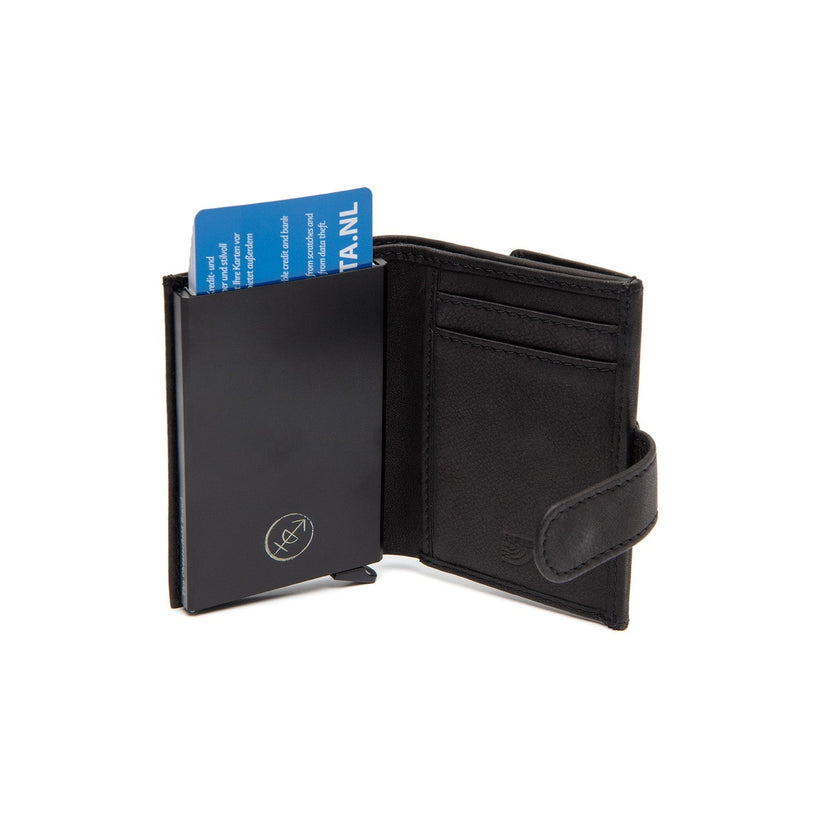 Torola Full-Grain Leather Card Holder für Damen