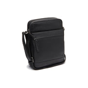Anzora Full-Grain Leather Crossbody Bag für Herren in Classic 100% Full-Grain Leather - Full Exterior Front Profile View | Online Kaufen