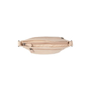 Solid Antique Brass Hardware &amp; Heavy-Duty Dual Zipper Detail on Aston Full-Grain Leather Crossbody Bag für Damen