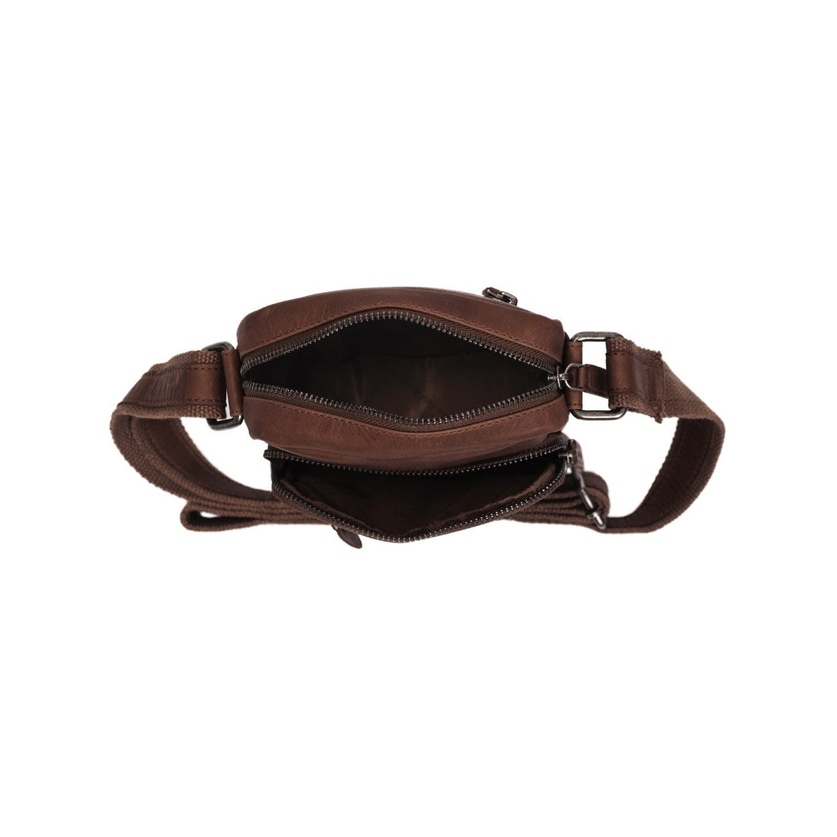 Bremen Vollnarbenleder Crossbody-Tasche – Zusätzliche Produktansicht 3
