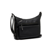 Bryson Full-Grain Leather Crossbody Bag für Damen in Classic 100% Full-Grain Leather - Full Exterior Front Profile View | Online Kaufen