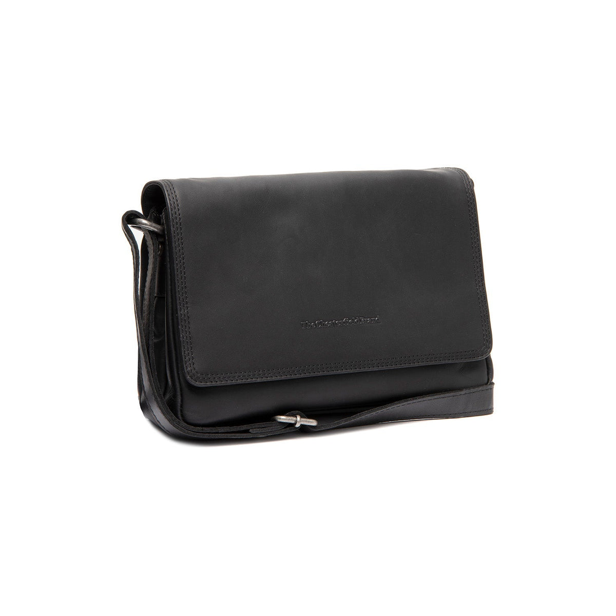 
Forano Vollnarbenleder-Umhängetasche aus klassischem 100% Vollnarbenleder - Full Exterior Vorderansicht & maßgeschneiderte Silhouette | Online Kaufen