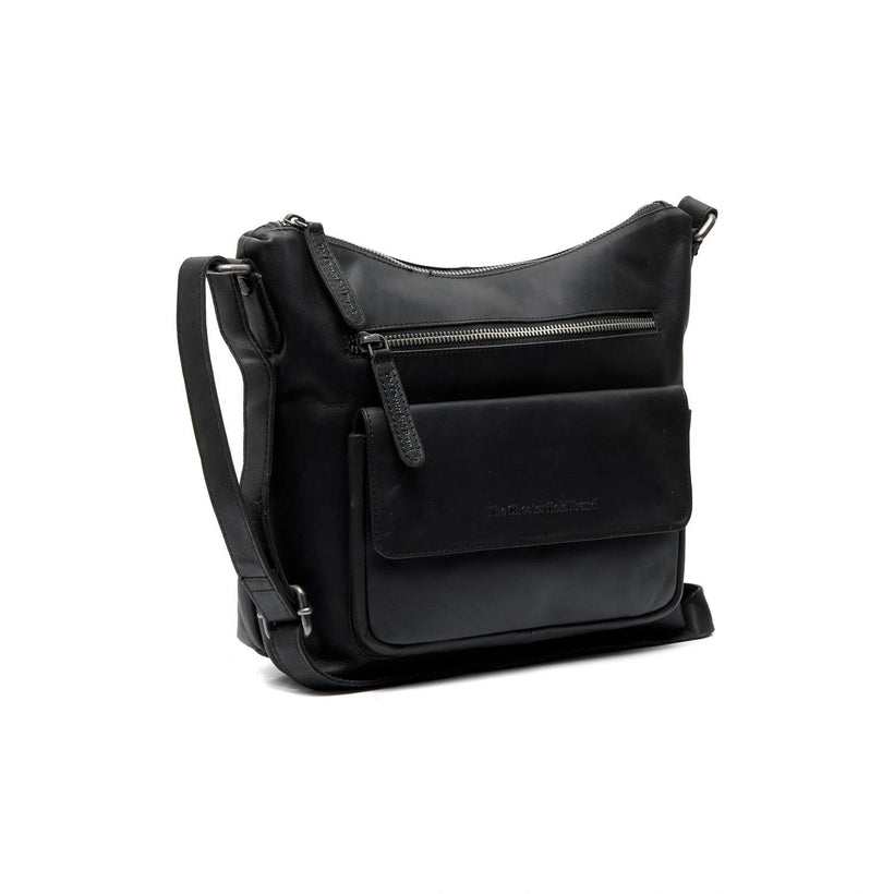 Hailey Full-Grain Leather Crossbody Bag für Damen