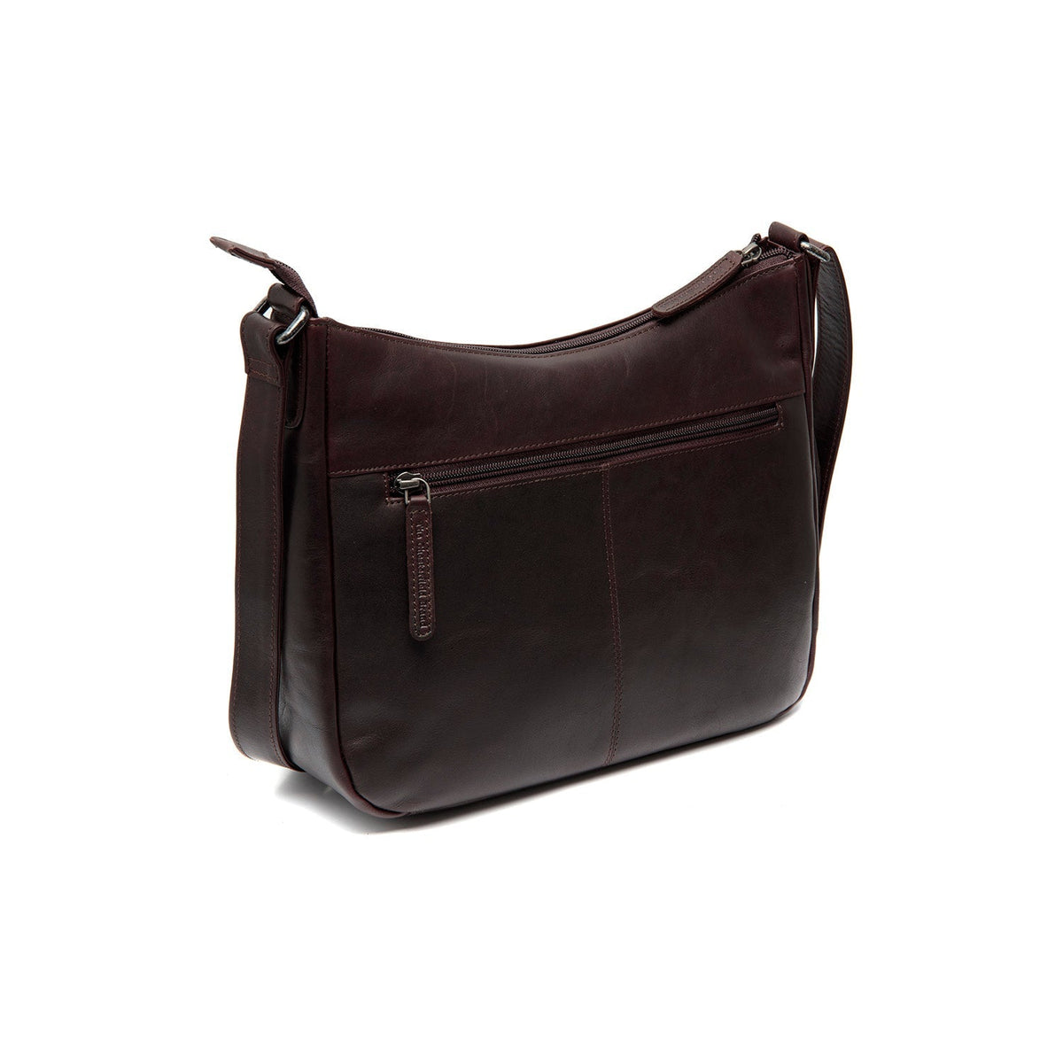 Brown Leather Crossbody Bag Loraine, detail view 4