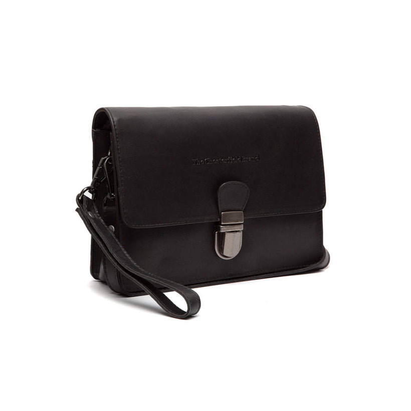 Lucca Full-Grain Leather Crossbody Bag für Damen