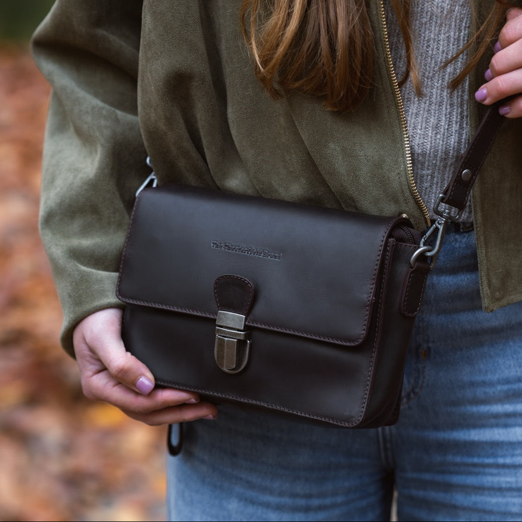 Everyday Carry Perspective Showing Ergonomic Grab Handle &amp; Strap Comfort