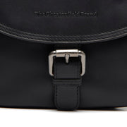 
Classic 100% Full-Grain leather Bag - Rückansicht mit verstärkten Lederträgern & handwerklichen Nähten