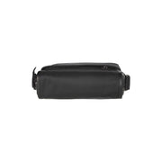 Mikeli Full-Grain Leather Crossbody Bag für Damen - Structured Side Profile Showing Gusset Depth &amp; Expansion Capacity