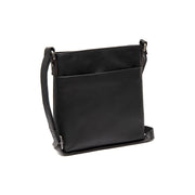 Navene Full-Grain Leather Crossbody Bag für Damen in Classic 100% Full-Grain Leather - Full Exterior Front Profile View | Online Kaufen