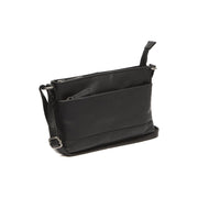 Salerno Full-Grain Leather Crossbody Bag für Damen in Classic 100% Full-Grain Leather - Full Exterior Front Profile View | Online Kaufen