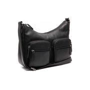 Valenora Full-Grain Leather Crossbody Bag für Damen in Classic 100% Full-Grain Leather - Full Exterior Front Profile View | Online Kaufen