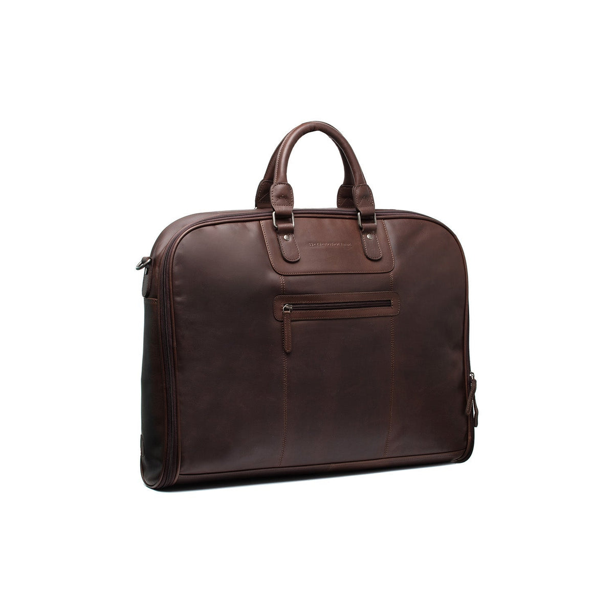 Tailored Rib Cuffs &amp; Hem Craftsmanship Construction Detail on Leather Garment Bag Josh für Damen