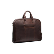 Tailored Rib Cuffs &amp; Hem Craftsmanship Construction Detail on Leather Garment Bag Josh für Damen