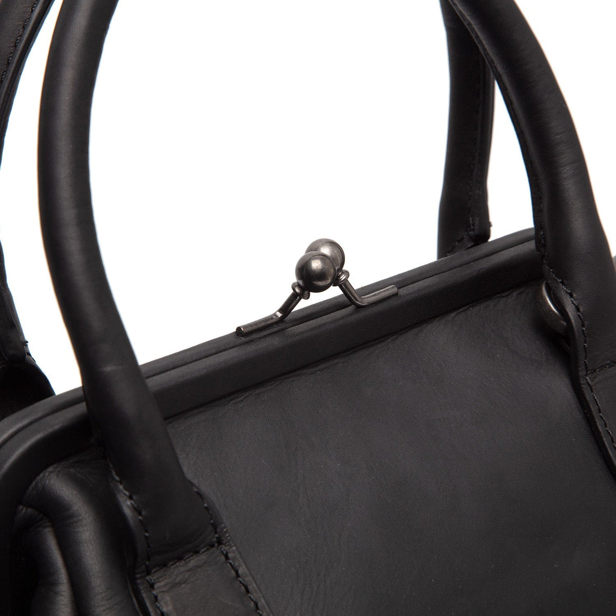 Classic 100% Full-Grain leather Goods - Rückansicht mit passgenauen Schultern &amp; sauberem Saum