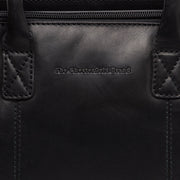 Classic 100% Full-Grain leather Goods - Rückansicht mit passgenauen Schultern &amp; sauberem Saum
