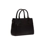 
Tailored Rib Cuffs & Hem Craftsmanship Construction Detail on Garda Vollnarbenleder-Handtasche