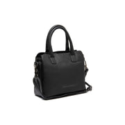 Hermosa Full-Grain Leather Handbag für Damen in Classic 100% Full-Grain Leather - Vorderansicht &amp; maßgeschneiderte Silhouette | Online Kaufen
