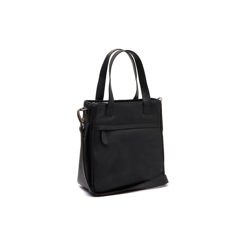 Lingfield Full-Grain Leather Handbag in Classic 100% Full-Grain Leather - Front Profile View & Tailored Silhouette | Buy Online