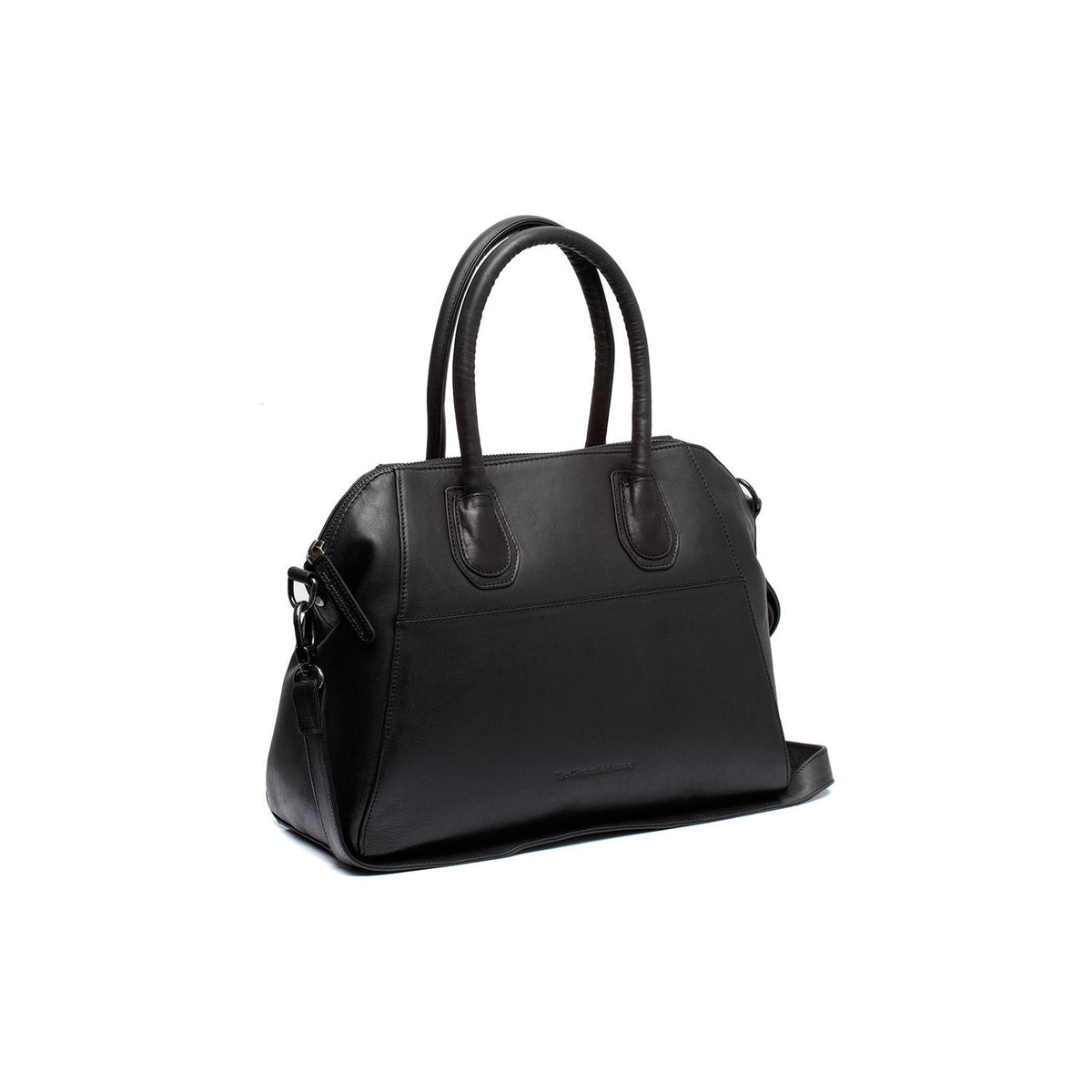 Marsala Full-Grain Leather Handbag für Damen in Classic 100% Full-Grain Leather - Vorderansicht &amp; maßgeschneiderte Silhouette | Online Kaufen