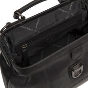 Classic 100% Full-Grain leather Goods - Rückansicht mit passgenauen Schultern &amp; sauberem Saum