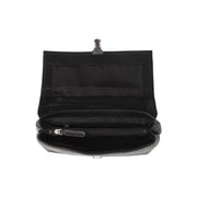 Detailansicht of Classic Collar &amp; Heavy-Duty Zipper Hardware on Renata Full-Grain Leather Handbag für Damen