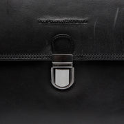 Classic 100% Full-Grain leather Goods - Rückansicht mit passgenauen Schultern &amp; sauberem Saum