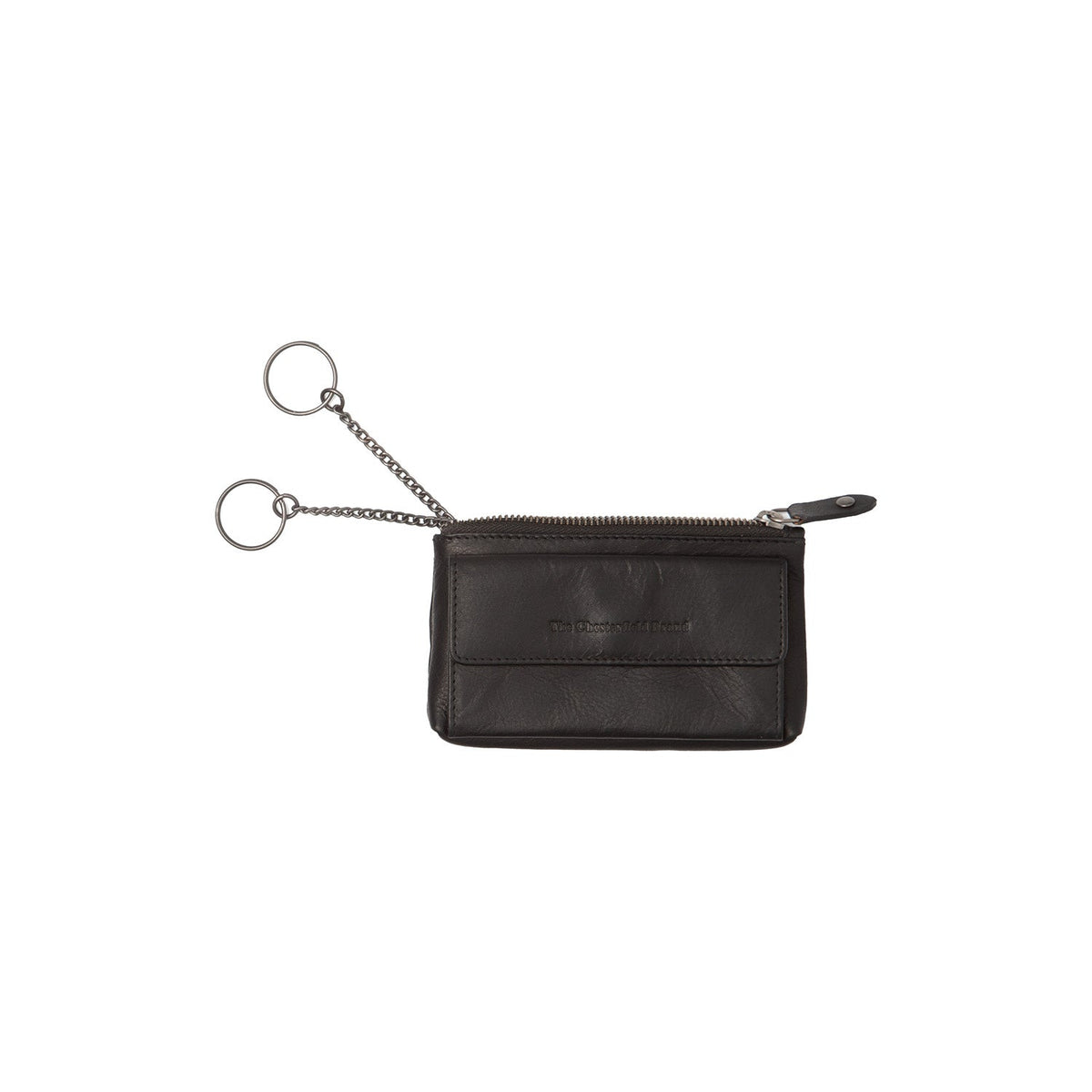Authentic 100% Full-Grain Leather Grain Texture &amp; Heavy-Duty Seam Stitching Detail