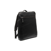 Filmore Full-Grain Leather Laptop Backpack für Damen in Classic 100% Full-Grain Leather - Full Exterior Front Profile View | Online Kaufen