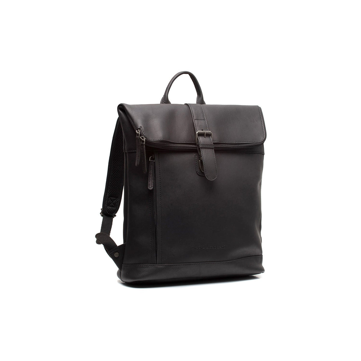 
Larsson Vollnarbenleder-Laptop-Rucksack aus klassischem 100% Vollnarbenleder - Full Exterior Vorderansicht & maßgeschneiderte Silhouette | Online Kaufen