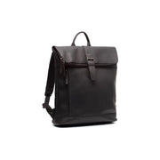 
Larsson Vollnarbenleder-Laptop-Rucksack aus klassischem 100% Vollnarbenleder - Full Exterior Vorderansicht & maßgeschneiderte Silhouette | Online Kaufen
