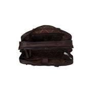 Boston Full-Grain Leather Laptop Bag für Herren – Zusätzliche Produktansicht 3