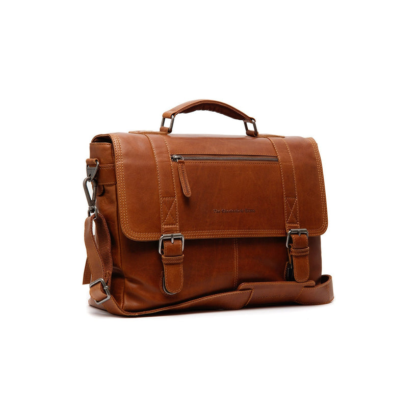Imperia Full-Grain Leather Laptop Bag für Herren