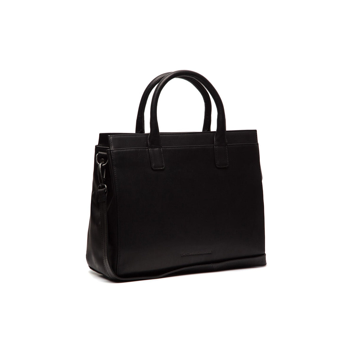 Rivera Full-Grain Leather Laptop Bag für Damen in Classic 100% Full-Grain Leather - Full Exterior Front Profile View | Online Kaufen