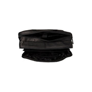 Detailansicht of Classic Collar &amp; Heavy-Duty Zipper Hardware on Bryan Black Puffer Vest For Men
