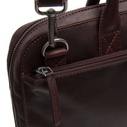 Tilbury Full-Grain Leather Laptop Bag für Damen – Zusätzliche Produktansicht 2