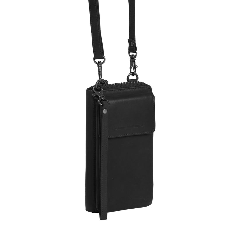 Malaga Full-Grain Leather Phone Bag für Damen