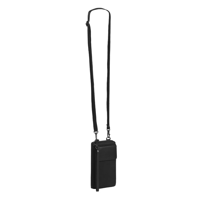 Malaga Full-Grain Leather Phone Bag für Damen