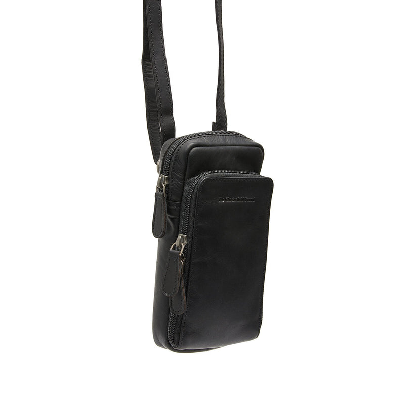 Valdes Full-Grain Leather Phone Bag für Damen