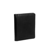 Leather Portfolio Barnet für Damen in Classic 100% Full-Grain Leather - Vorderansicht &amp; maßgeschneiderte Silhouette | Online Kaufen