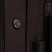 Brown Leather Portfolio Barnet für Damen, detail view 1
