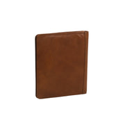 Cognac Leather Portfolio Barnet für Damen, detail view 5