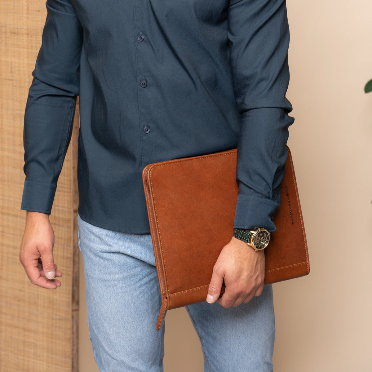 Leather Portfolio Barnet für Damen – Zusätzliche Produktansicht 2