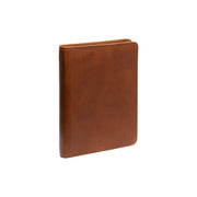 Cognac Leather Portfolio Moreton für Damen, front view