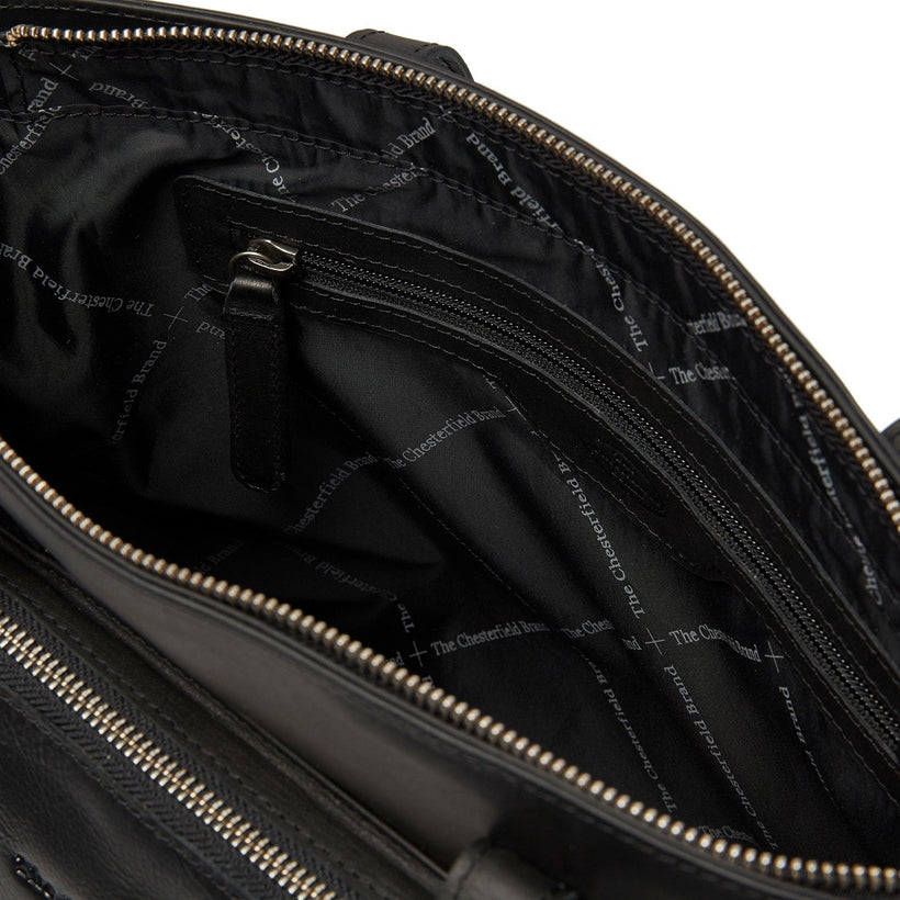 Alicante Full-Grain Leather Shopper für Damen