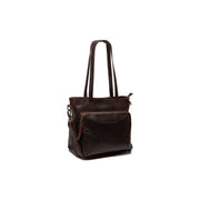 
100% Full-Grain Wax Pull-Up 100% Full-Grain Leather Grain Texture & Handcrafted Patina Detail