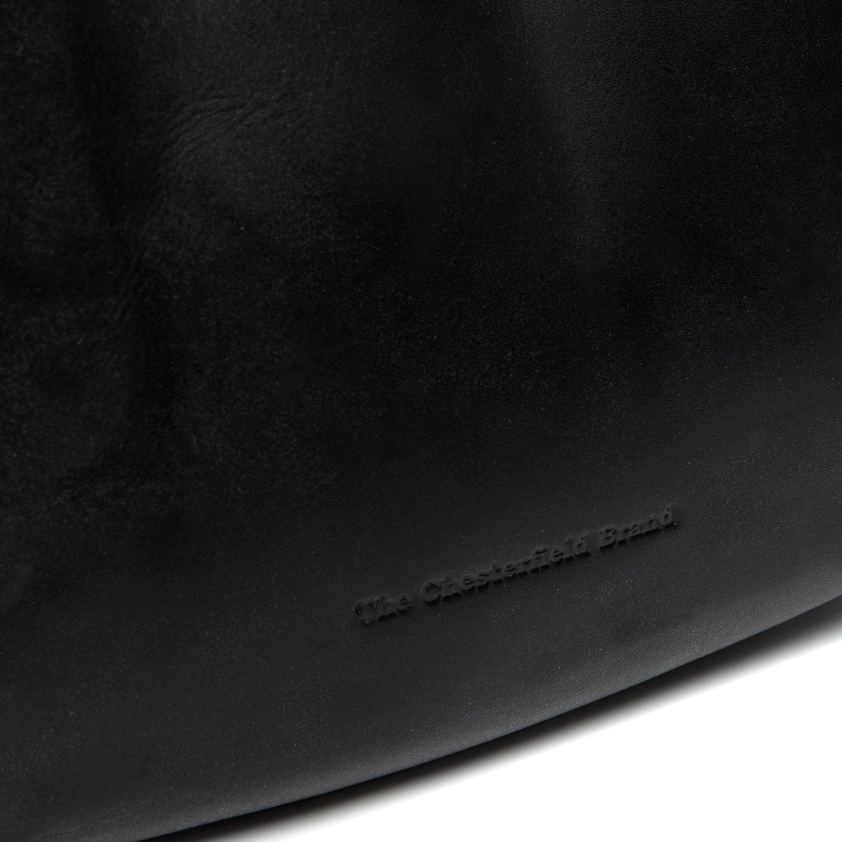 Alexandria Full-Grain Leather Shoulder Bag - Structured Side Profile Showing Gusset Depth & Expansion Capacity