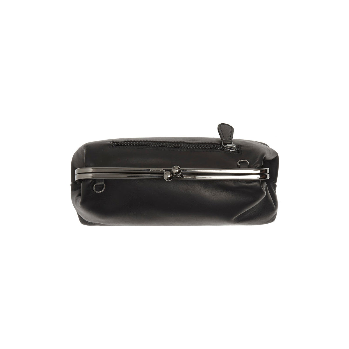 Andrade Full-Grain Leather Shoulder Bag für Damen - Structured Side Profile Showing Gusset Depth &amp; Expansion Capacity