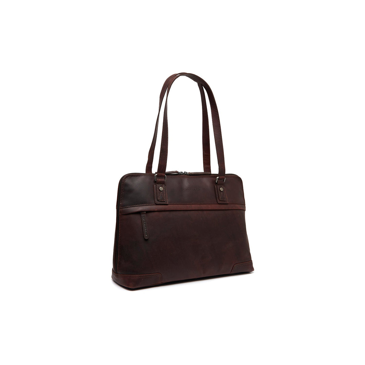 Reinforced Leather Base with Protective Metal Studs Detail